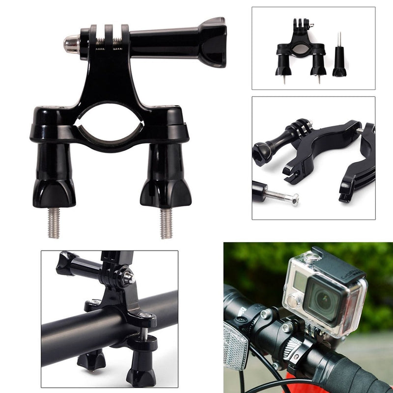 TEKCAM Action Camera Accessories Bundle Compatible with Gopro Hero 10 9 8 7/AKASO EK7000/V50/Brave 7LE Included Head Mount Chest Mount Strap Suction Cup Floating Hand Grip Bike Mount Handlebar