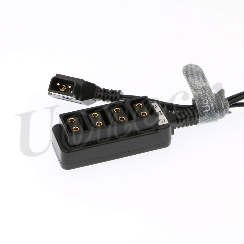 [AUSTRALIA] - Uonecn Power Cable for ARRI RED Cameras TILTA Steadicam IDX Battery 4 Port D-Tap Female to D-tap B-Type Male 