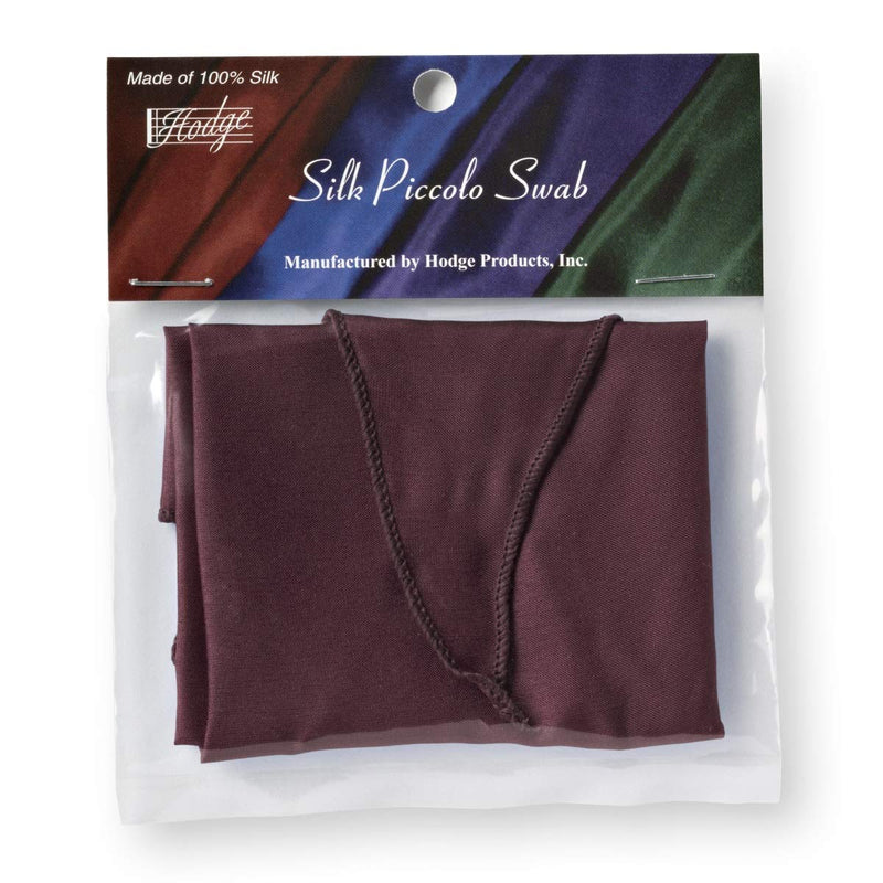 Hodge Silk Piccolo Swab - Burgundy