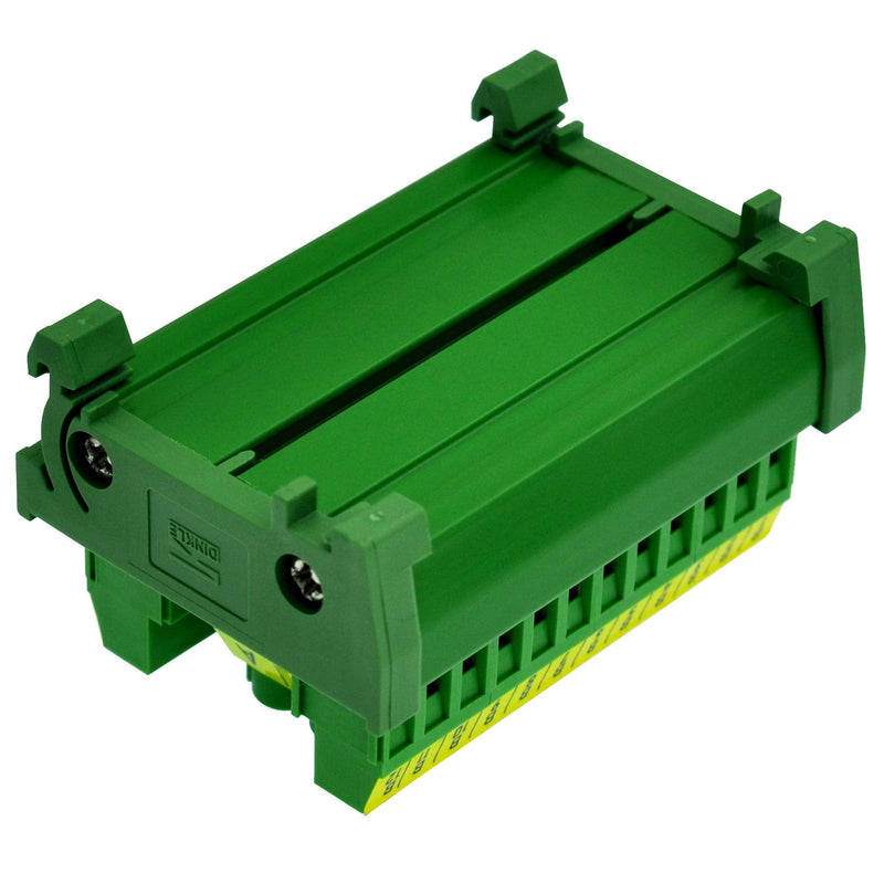 [AUSTRALIA] - OONO DIN Rail Mount 30A/300V 2x12 Position Screw Terminal Block Distribution Module. 