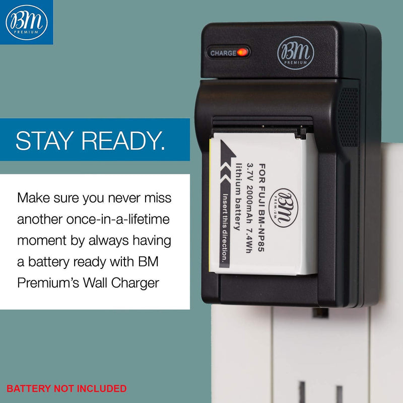 BM Premium NP-85 Battery Charger for FujiFilm FinePix S1 SL240 SL260 SL280 SL300 SL305 SL1000 Digital Camera