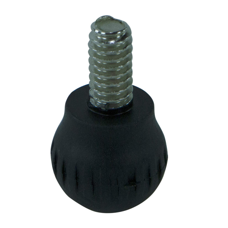 Cam Caddie® Scorpion EX Cheese Plate Hardware W/ Non Slip Rubber Coated Feet (4 Pack) of Replacement ¼” – 20 Threaded Screws / Connectors / Adaptors for Tripod Mount / Cheese Plate (Black) Replacement Hardware/Screws