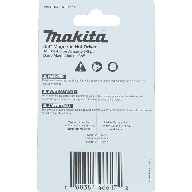 Makita A-97667 Impactx 3/8″ x 1-3/4″ Magnetic Nut Driver, 3 Pack 3-Pack