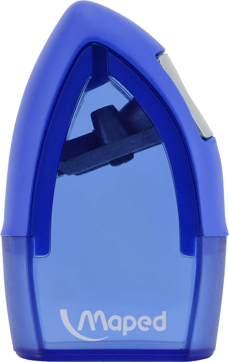 Maped Tonic 1 Hole Pencil Sharpener with Metal Insert, Assorted Colors (068249)