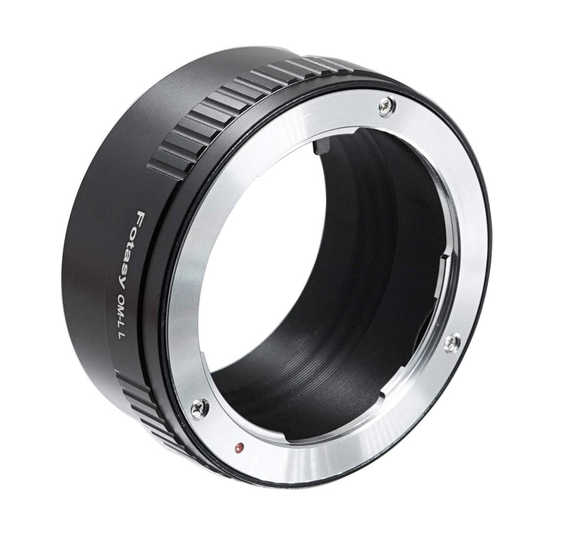 Fotasy Olympus OM Lens to Leica L Adapter, OM Leica T Adapter, OM Leica SL Adapter, OM Lens to Panasonic S Adapter, OM Sigma L, fits Leica SL TL2 TL Leica T & Panasonic Lumix S1 S1H S1R, Sigma fp OM - Leica L