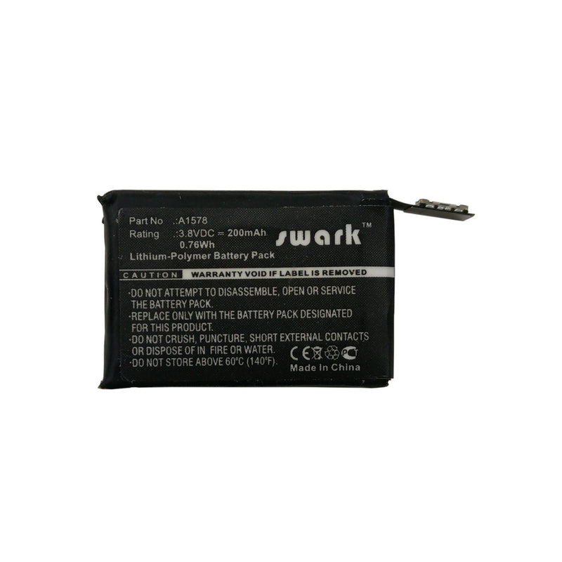 Swark Replacement A1578 Battery Compatible with Apple Watch A1553 38mm (1st Generation)
