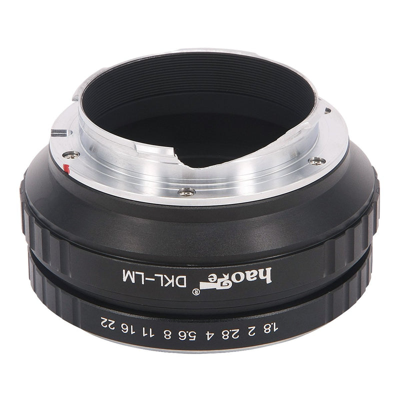 Haoge Lens Mount Adapter for Voigtlander Retina DKL Lens to Leica M LM Mount Camera Such as M240, M240P, M262, M3, M2, M1, M4, M5, M6, MP, M7, M8, M9, M9-P, M Monochrom, M-E, M, M-P, M10, M-A