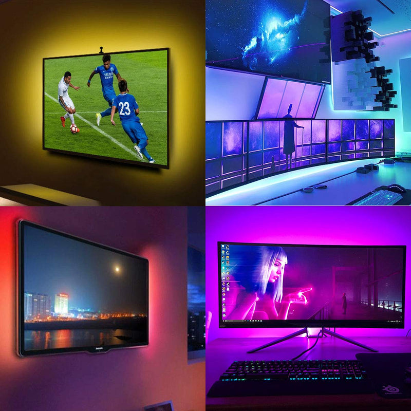 [AUSTRALIA] - Daybetter Led Strip Lights 16.4ft Waterproof Color Changing Led Lights with Remote Controller 