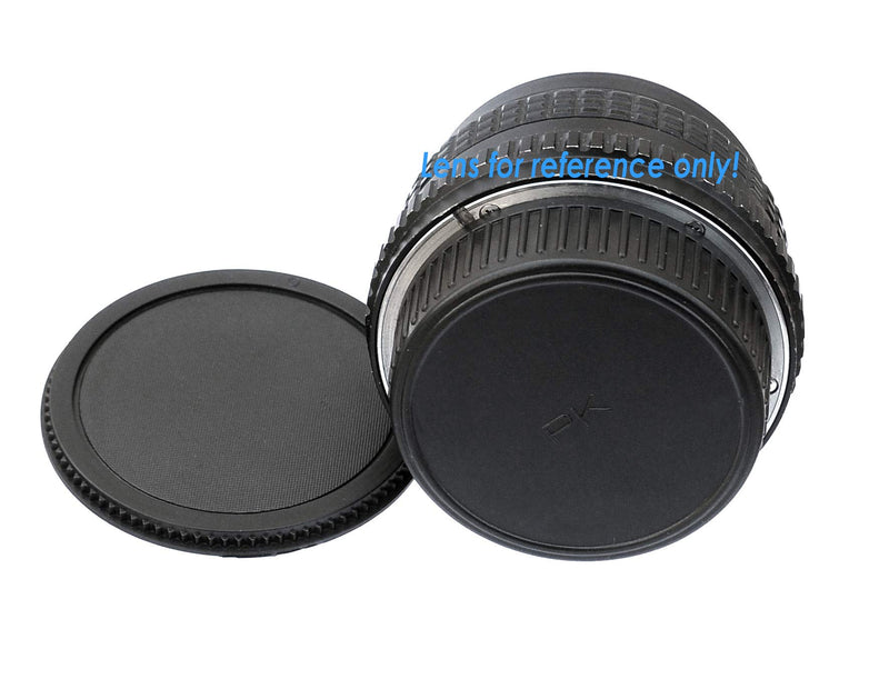 (3-Pack) Rear Lens Cap for Pentax K Mount, PK Lens Cap, Kmount Lens Rear Cover, PK Camera Body Cap for Pentax K K-70 K-1 K-3 II K-S2 K-S1 K-3 K-50 K-30 K-5 IIs K-5 II K-5 K-500 K-50 K-30 K-x K-7 K-m