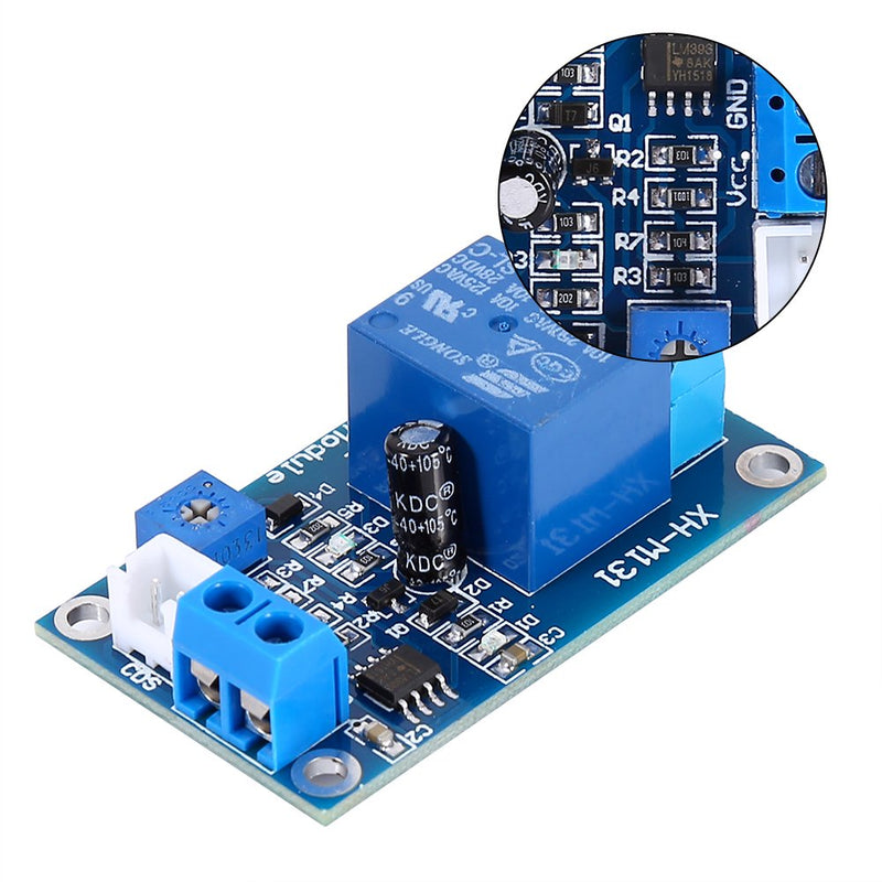 12V Photoresistor Sensor Relay Module, Car Light Control Switch Photoresistor Relay Module Photosensitive Sensor TP