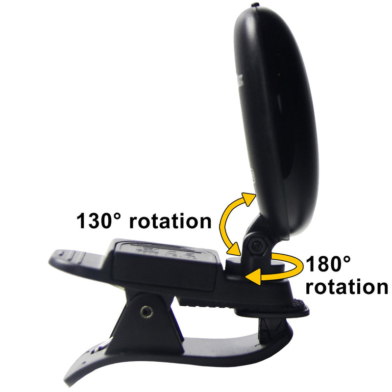 ChromaCast Mutifunctional Chromatic Clip-On Go Tuner for Guitar, Bass, Violin, Ukulele & More