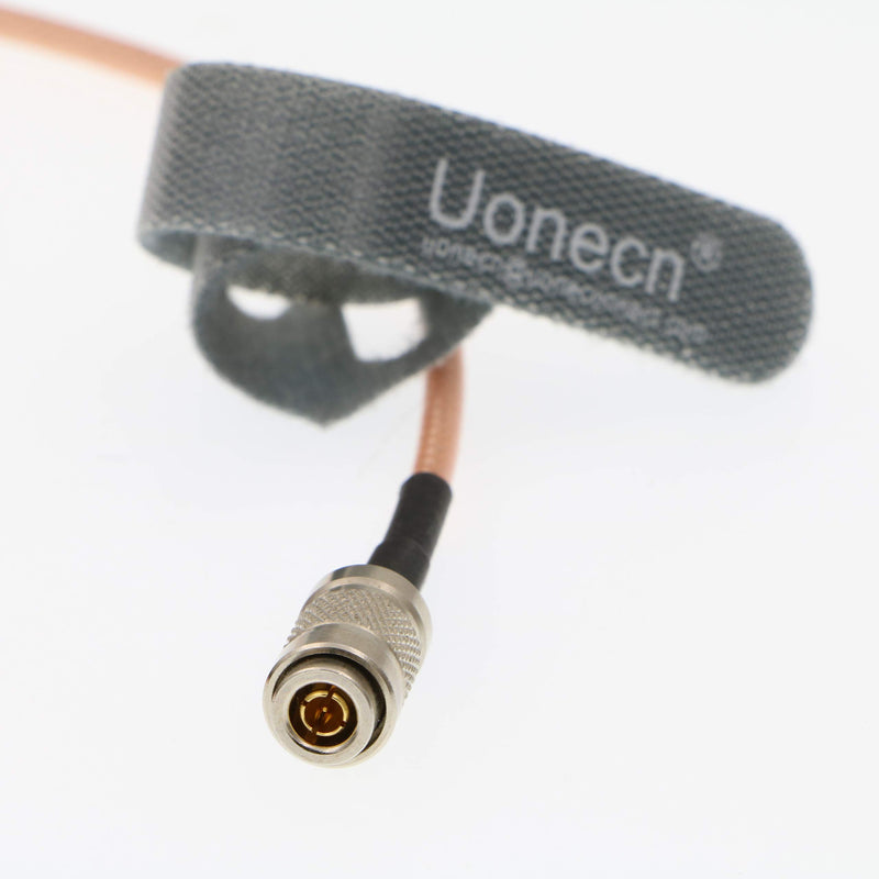 Uonecn HD SDI Coaxial Video Cable RG179 BNC to Mini BNC DIN 1.0/2.3 75ohm RF Cable for Blackmagic HyperDeck Shuttle 1 Meter