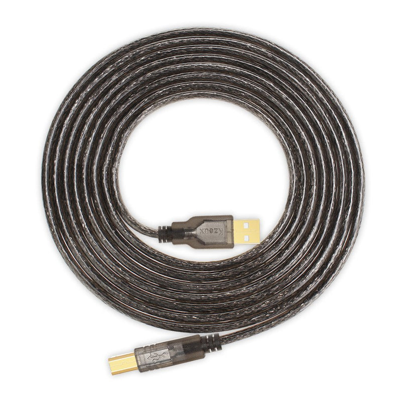 Printer Cable USB Printer Scanner Cable 10ft High Speed USB 2.0 A Male to B Male Cord for HP, Canon, Epson, Dell, Samsung etc 10 FT