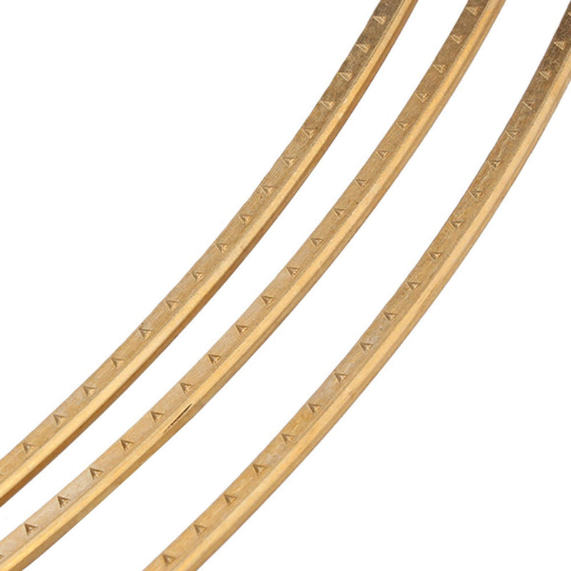 lovermusic Lovermusic Brass alloys 2.43M Acoustic Guitar Fret wire Fretwire 2.3mm Gold NEW