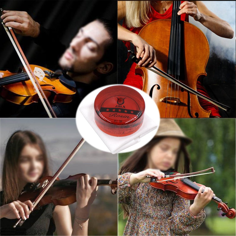 Rosin Violin Rosin for Violin Viola and Cello Rosin for Bows (1red+1yellow)