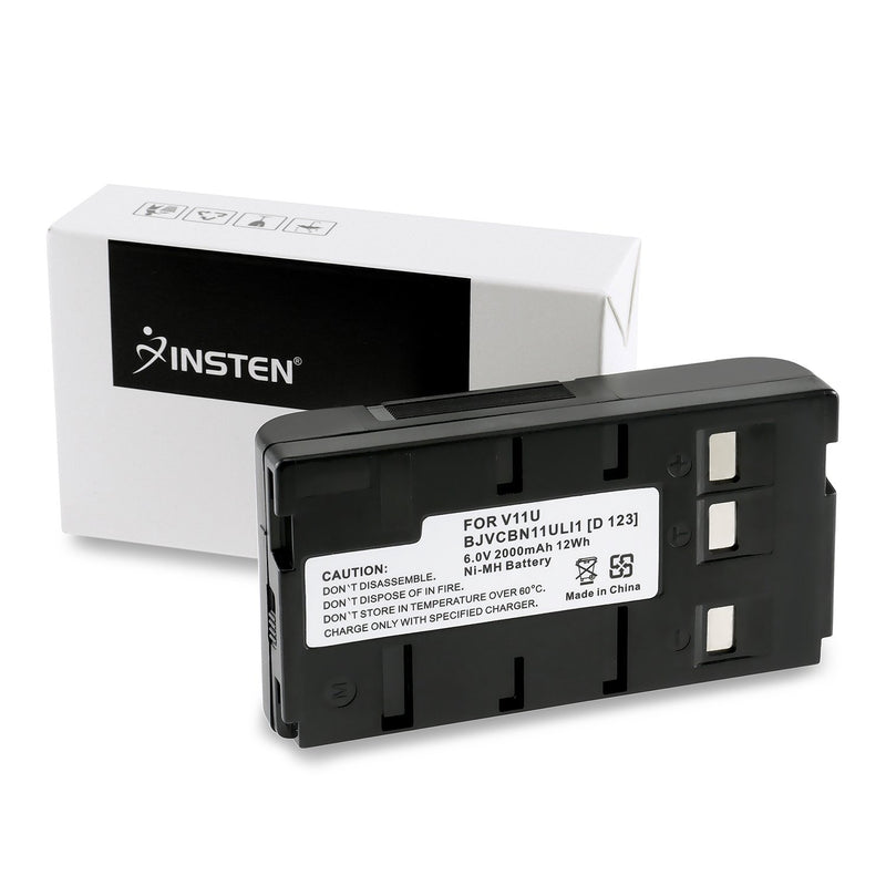 BN-V11U Insten Rechargeable Camcorder Battery High Capacity for JVC BN-V10U, BN-V11U, BN-V12U, BN-V14U, BN-V15, BN-V18U, BN-V22U, BN-V24U, BN-V25U PANASONIC PV-BP15 PV-BP17 Digital Camera