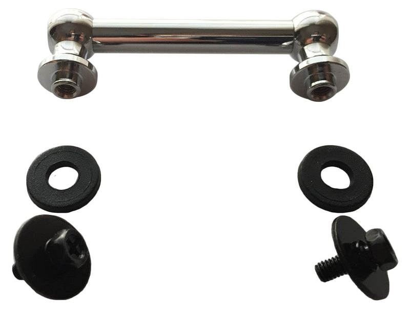 Double End Drum Lugs for Snare/Tom - ROSS Percussion (Chrome 55mm, 2 3/16") Chrome 2 3/16"