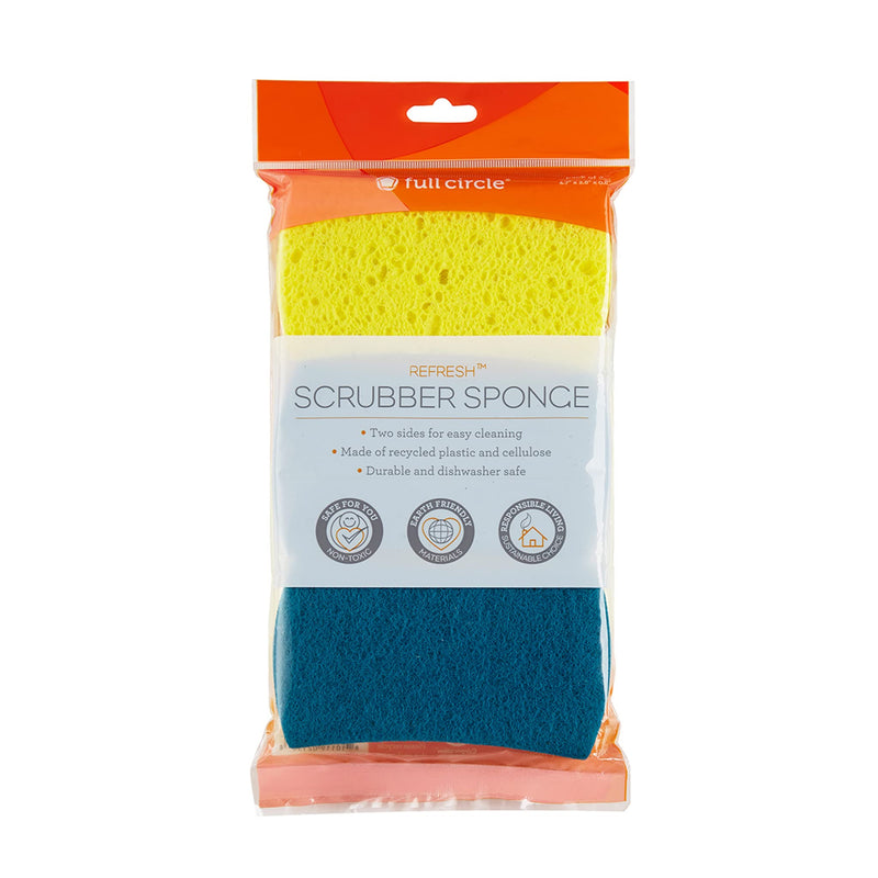 Full Circle Refresh Scrubber Sponges, Set of 3