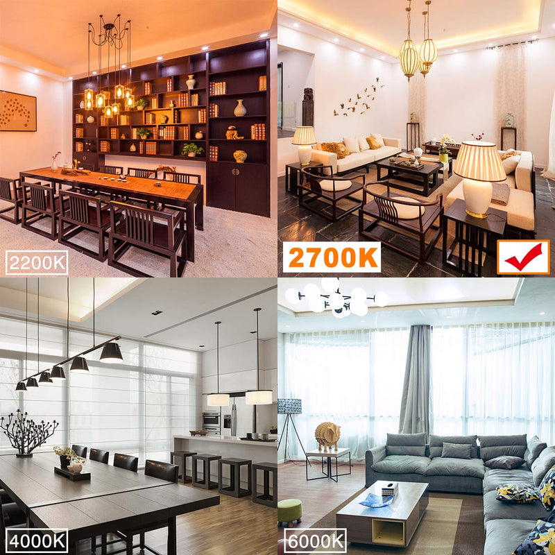 [AUSTRALIA] - LED Edison Bulb Dimmable ，Vintage Light Bulbs 2700k Warm White 60W Equivalent E26 Edison Bulb 6-Pack by LUXON 
