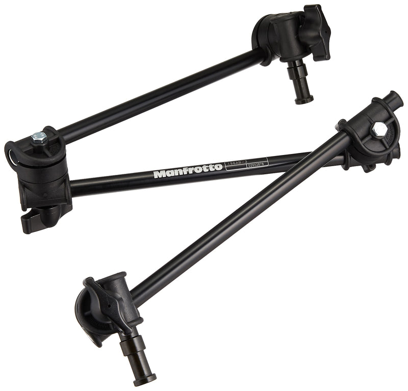 Manfrotto 196AB-3 3-Section Single Articulated Arm without Camera Bracket (Black)