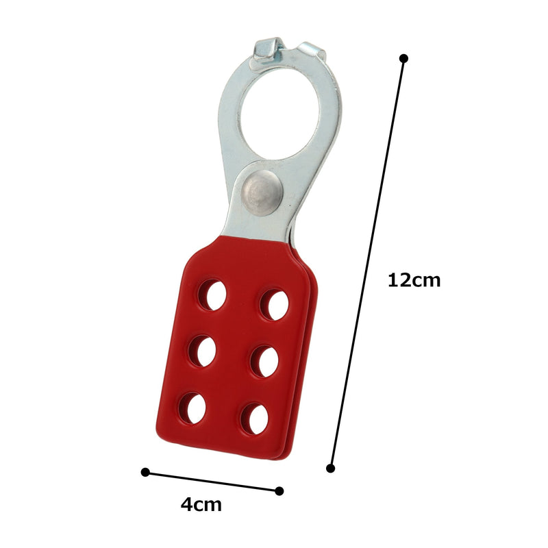 Panduit PSL-1 Hasp, 1-Inch Diameter Jaw with Tabs 1" Diameter Jaw With Overlapping Tabs