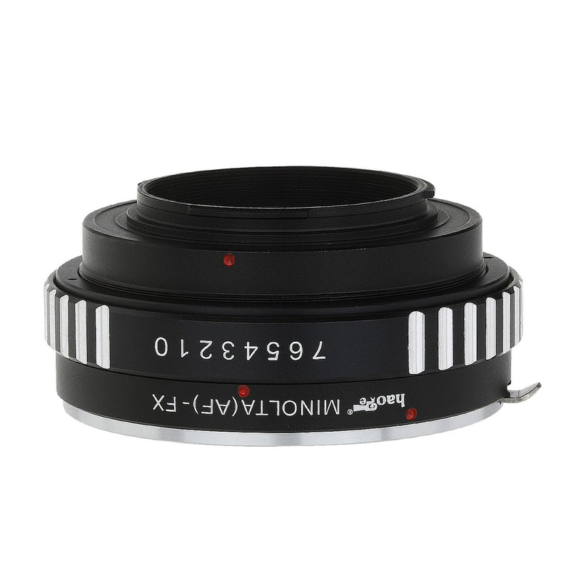 Haoge Lens Mount Adapter for Sony Alpha A Minolta MA AF Lens to Fujifilm Fuji X FX Mount Camera as X-A3 X-A5 X-A10 X-A20 X-E1 X-E2 X-E2s X-E3 X-H1 X-M1 X-Pro1 X-Pro2 X-T1 X-T2 X-T3 X-T10 X-T20 X-T30