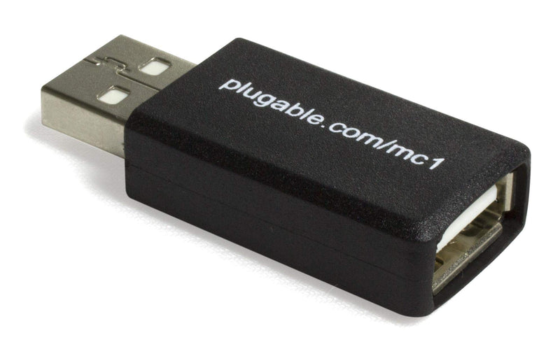 Plugable USB Universal Fast 1A Charge-Only Adapter for Android, Apple iOS, and Windows Mobile Devices