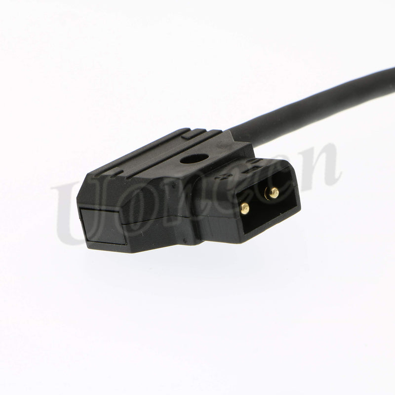 For Anton Bauer Power Adapter Cable for Teradek Bond for ARRI RED D-tap to 0B 2 Pin Male 45cm straight 2 pin male to Dtap