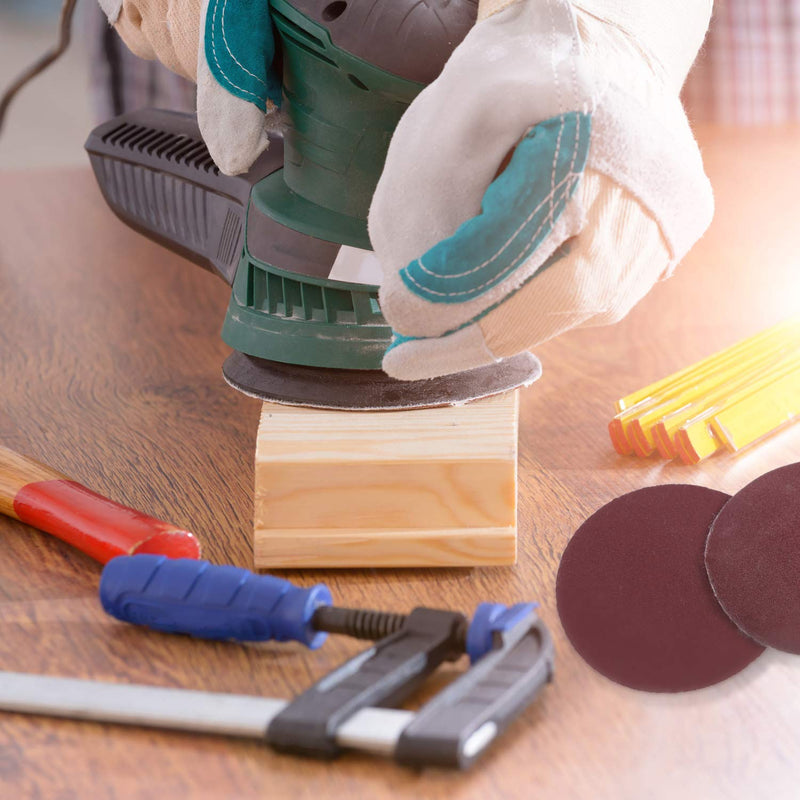 120 Pieces Sanding Discs Pad Hook and Loop Sandpaper Disc for Drill Grinder Rotary Tools, 12 Different Grits (60 to 3000 Grit, 10 Pieces Each Grit) (2 Inch) 2 Inch