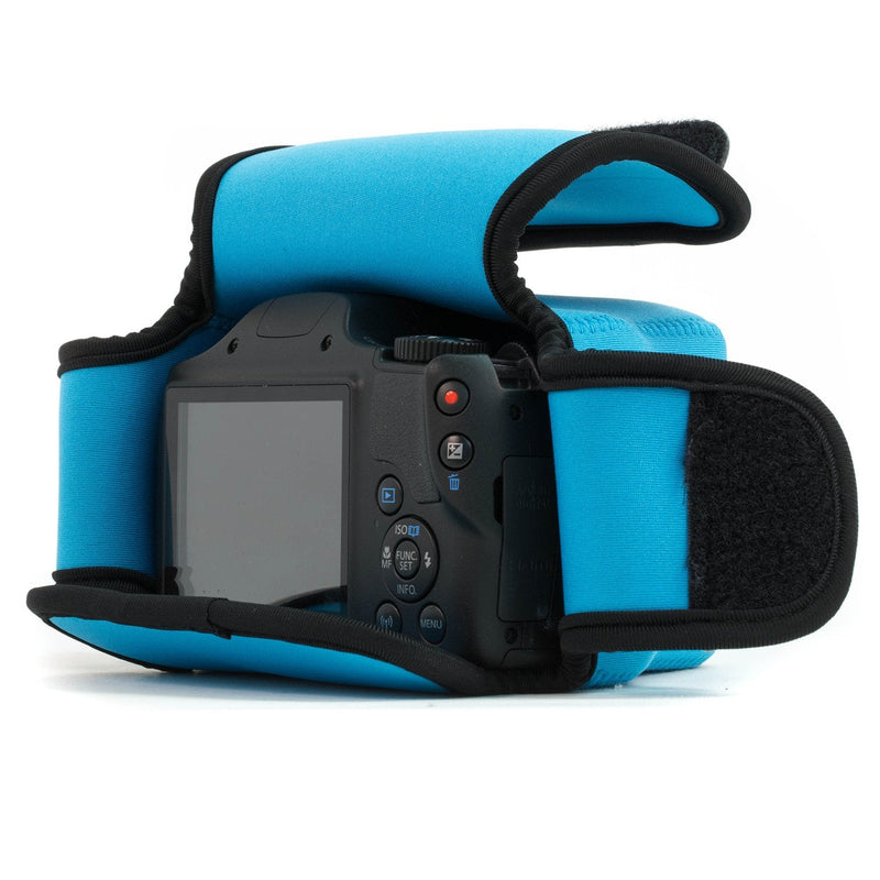 [AUSTRALIA] - MegaGear Ultra Light Neoprene Camera Case Compatible with Canon PowerShot SX420 is, SX540 HS, SX410 is, SX530 HS Blue 