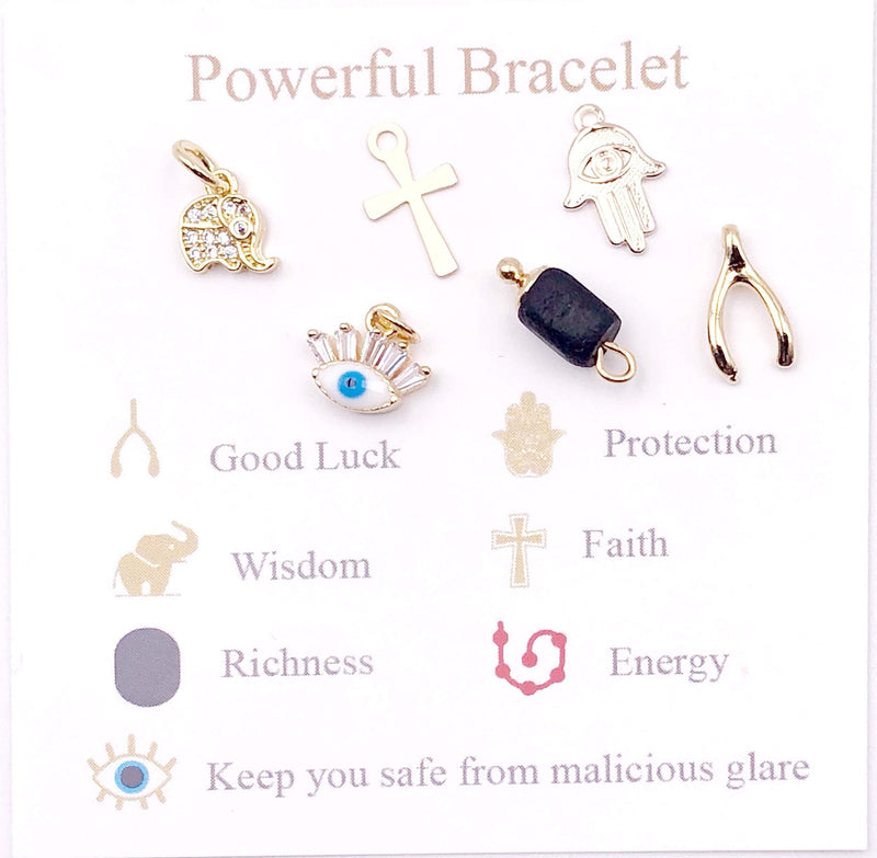 Seven Knots Powerful Handmade Amulet Bracelet for Women