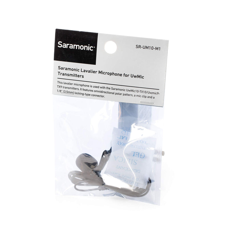 [AUSTRALIA] - Saramonic Replacement Lavalier Mic with Locking 1/8" Male for Saramonic Transmitters (SR-UM10-M1) 