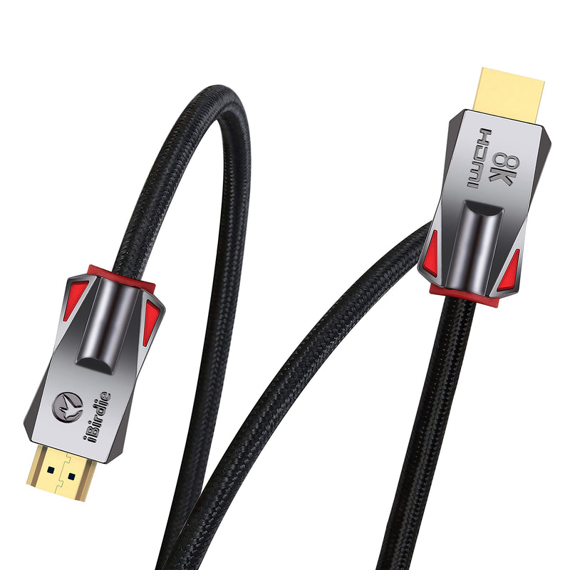 [AUSTRALIA] - 8K HDMI 2.1 Cable 3 Feet 8K60hz 4K 120hz 144hz HDCP 2.3 2.2 eARC ARC 48Gbps Ultra High Speed Compatible with Dolby Vision Atmos PS5 PS4, Xbox One Series X, Sony LG Samsung 
