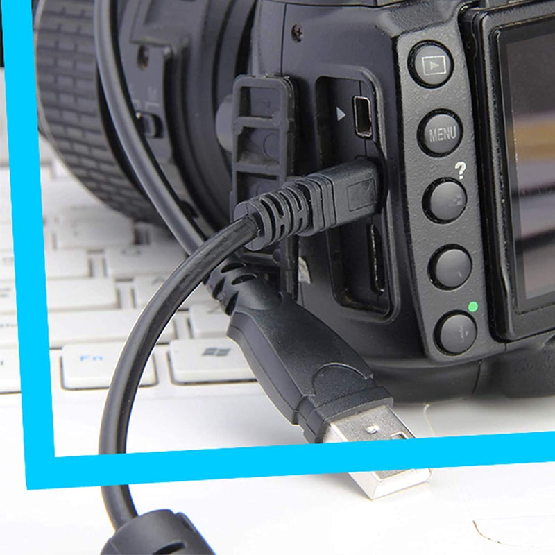 [AUSTRALIA] - Replacement UC-E6 E23 E17 USB Camera Transfer Data Charging Cable Cord for Nikon CoolPix L D P Series, Nikon D3300 D750 D5300 D7200 D3200, Coolpix L340 S9100 L830 L810 L32 A10 P520 s230 P500 & More 