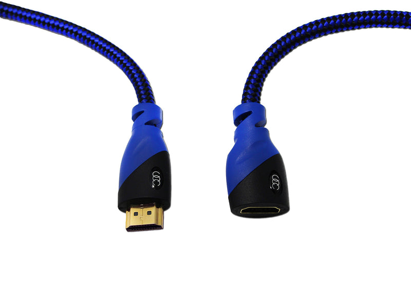 High Speed HDMI Extension Cable - 20 ft - Male to Female Connector 4k HDMI Extender