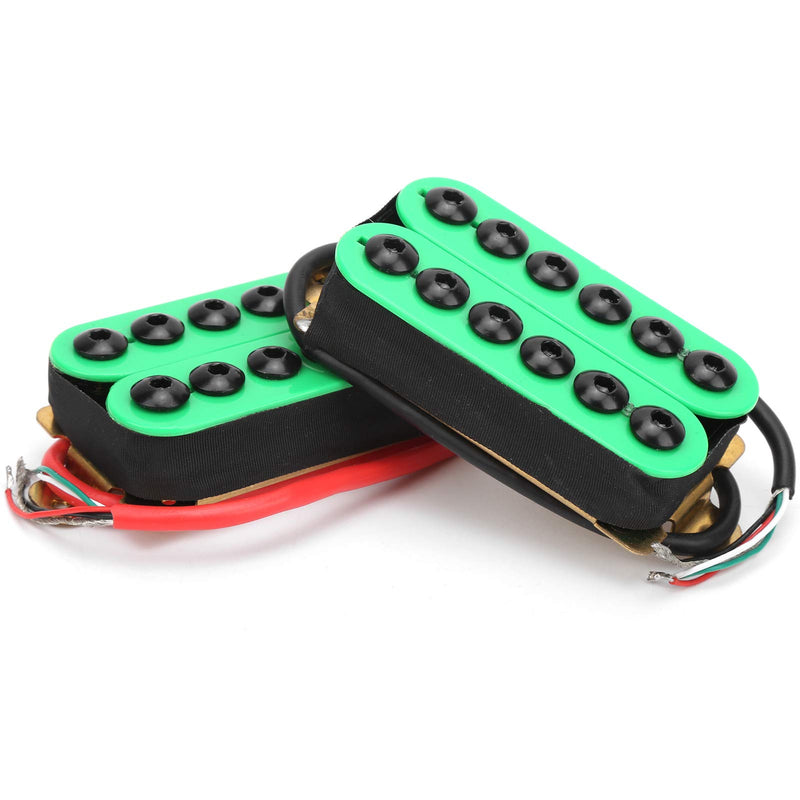 2Pcs Electric Guitar Humbucker Pickup,Durable Waterproof Humbucker Pickups Set Metal Style Guitar Upgrade Accessories