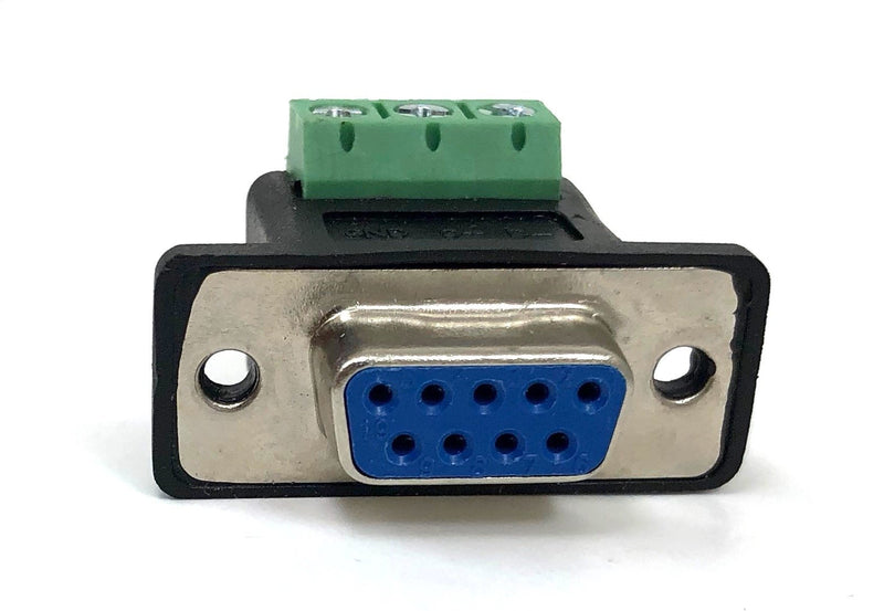 Micro Connectors, Inc RS232 to RS485 DB9 Adapter (G02-485) (RS232 to RS485-DB9-M-F) Black