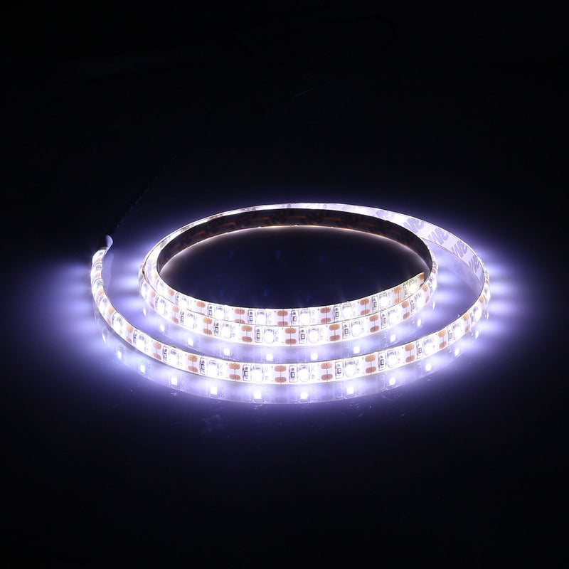 [AUSTRALIA] - DDSKY LED Strip Lights, DDSKY 1m/3.3ft 60LED Strip Light Waterproof 3528 SMD USB String Lamp, DC 5V Cool White 