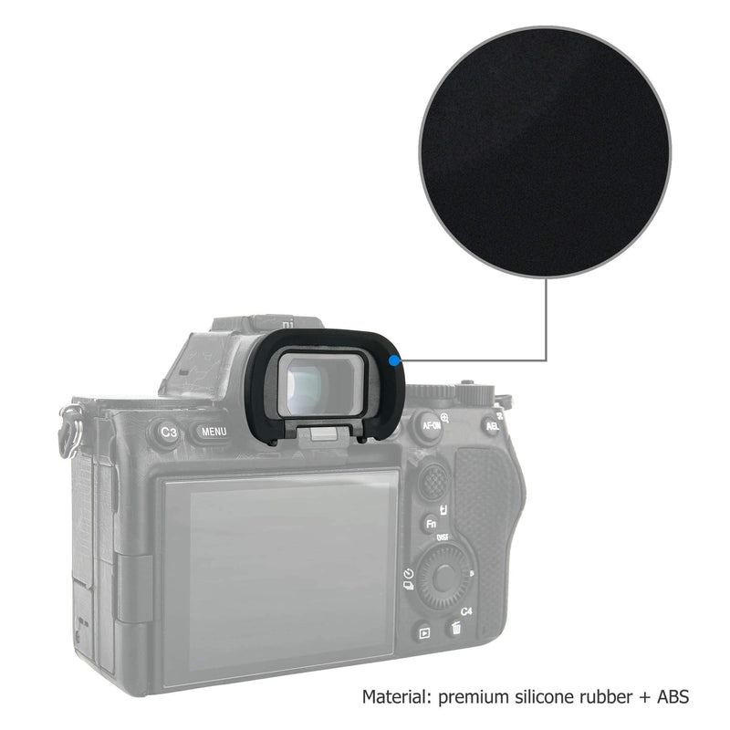 [AUSTRALIA] - 2 Pack Soft Silicon Camera Eyepiece Eyecup for Sony A7 IV A7M4 A7S III A1 ILCE-1 A7SIII A7S3 Camera, Replace Sony FDA-EP19 Rubber Eyecup 