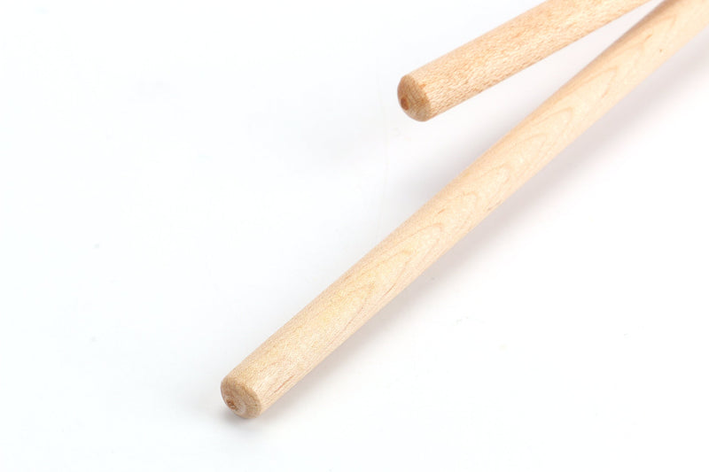 Foraineam Soloist Series Medium Keyboard Marimba Mallets With Maple Handle and Yellow Yarn Head