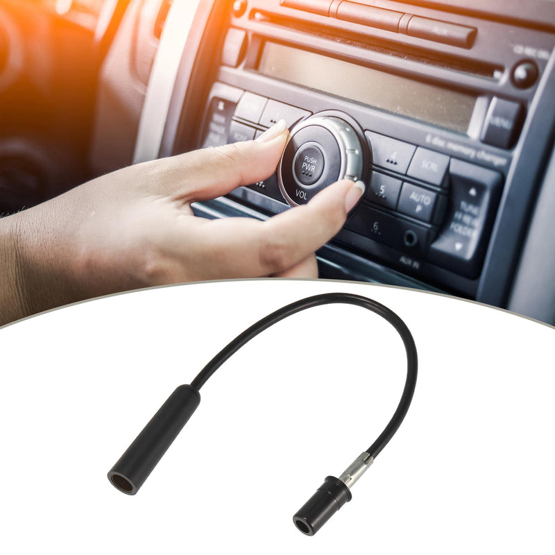 [AUSTRALIA] - X AUTOHAUX Car Radio Antenna 1 Female to 1 Female Adapter Connector Cable FM AM Stereo Audio for Chrysler for Dodge for Ford for GM for Jeep 2002-Up 40-CR20 