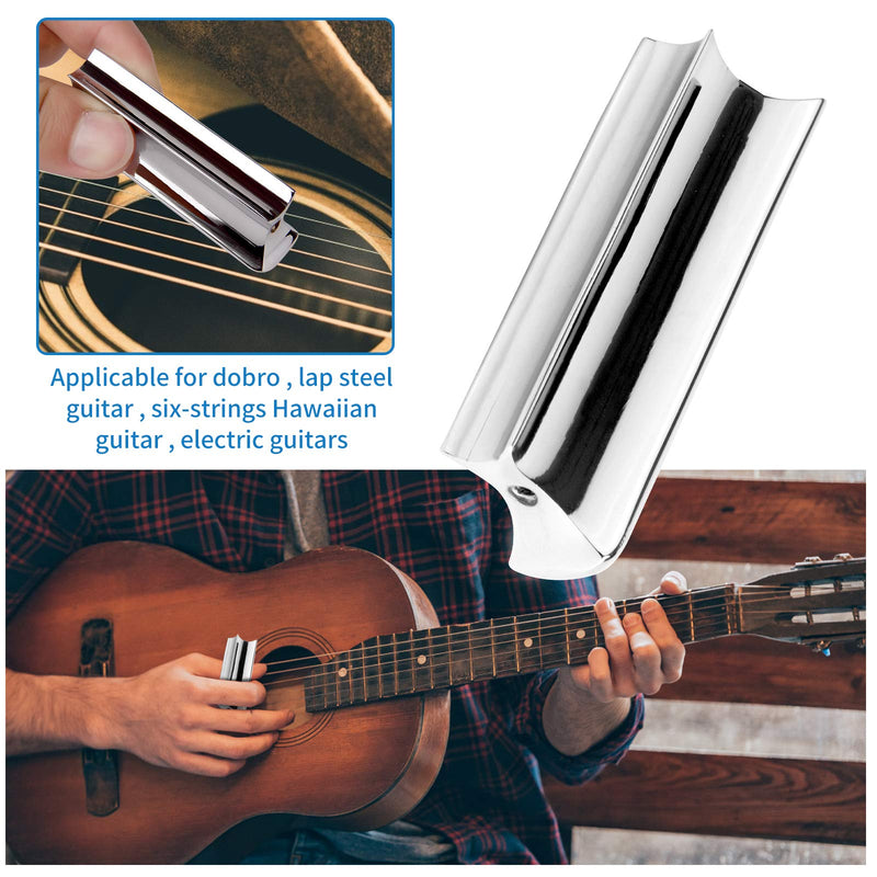 Stainless Steel Guitar Slide Tone Bar, standard Pearse Guitar Steel Bar, steel guitar slide for Electric Guitar Accessories