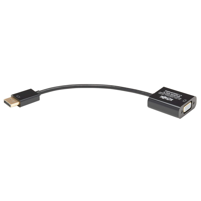 [AUSTRALIA] - Tripp Lite DisplayPort to VGA Adapter Cable Active Converter, Displayport 1.2, DP to VGA, 6 inches / 15.2 Centimeters, 3-Year Warranty (P134-06N-VGA-V2) DP 1.2 to VGA Active (6") 