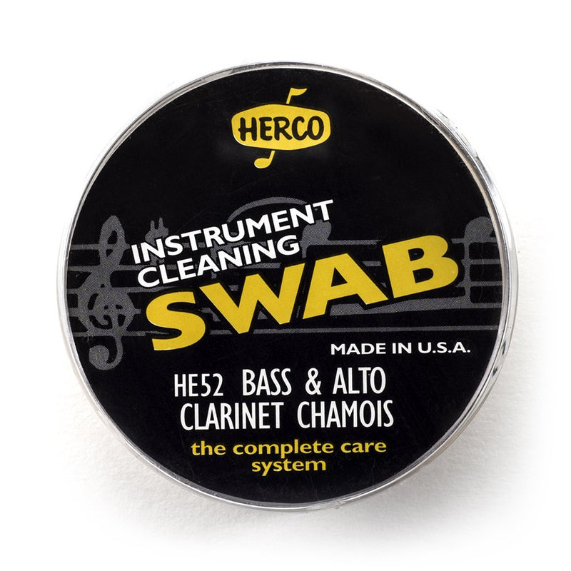 Herco HE52 Bass and Alto Clarinet Swab Synthetic Chamois Cloth