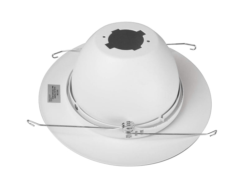NICOR Lighting 6 inch White Recessed Eyeball Trim Designed for 6 inch Housings (17506WH)