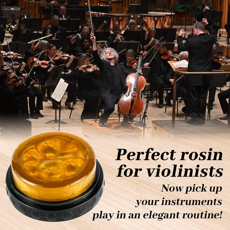 Premium Violin Rosin Professional Goldflex Rosin for Violin Viola and Cello bows