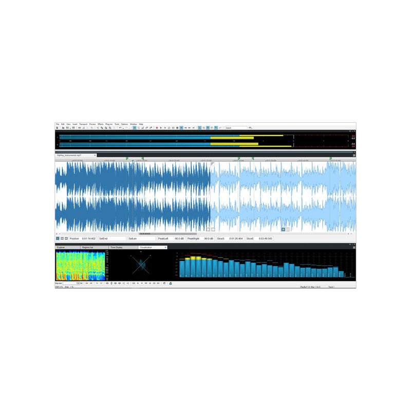 SOUND FORGE Audio Studio – Version 12 – audio editor including mastering plug-in Disc