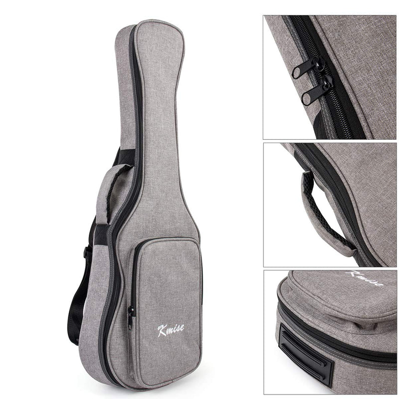 [AUSTRALIA] - Kmise Soprano Ukulele Gig Bag 21 inch Soft Carring Case Double Strap With 3 Picks 