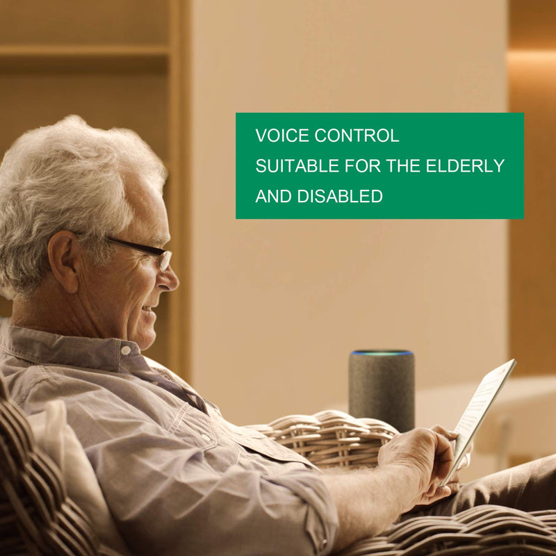 Smart Switch by Martin Jerry, Single Pole, Smart Home Devices That Work with Alexa, 2.4G WiFi, Need Neutral Wire, Not Dimmer