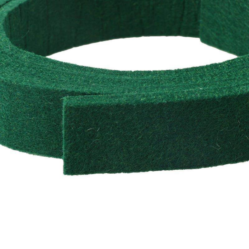 Yibuy Green Spring Rail Felt Strip for Piano Keyboard Replacement 120x2.5cm